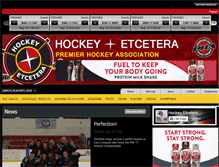 Tablet Screenshot of phahockeyleague.com